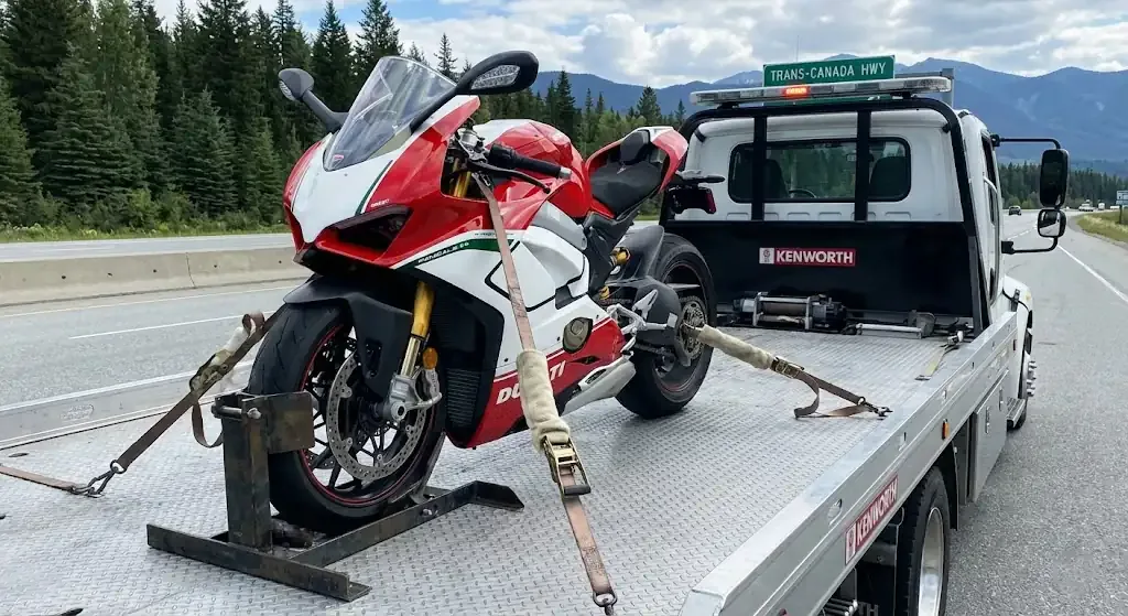 Philadelphia motorcycle tow truck service